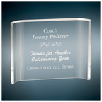 Clear Acrylic Crescent