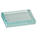 APW24JD: 4" x 2 1/2" Jade Acrylic Paperweight