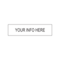 US Army Corps - Door Name Plates - 12" x 3"