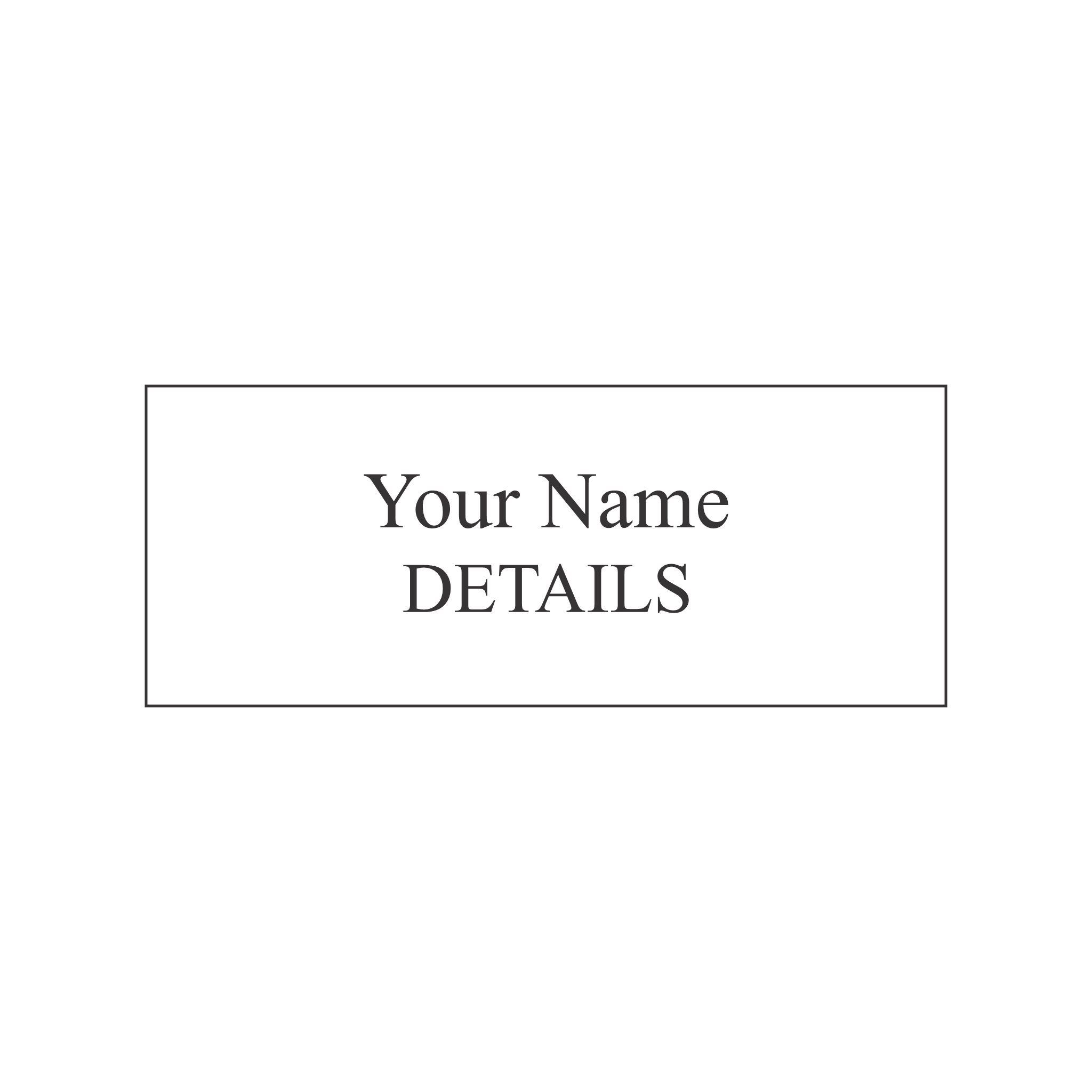 COE - Perp Plate Engraving
