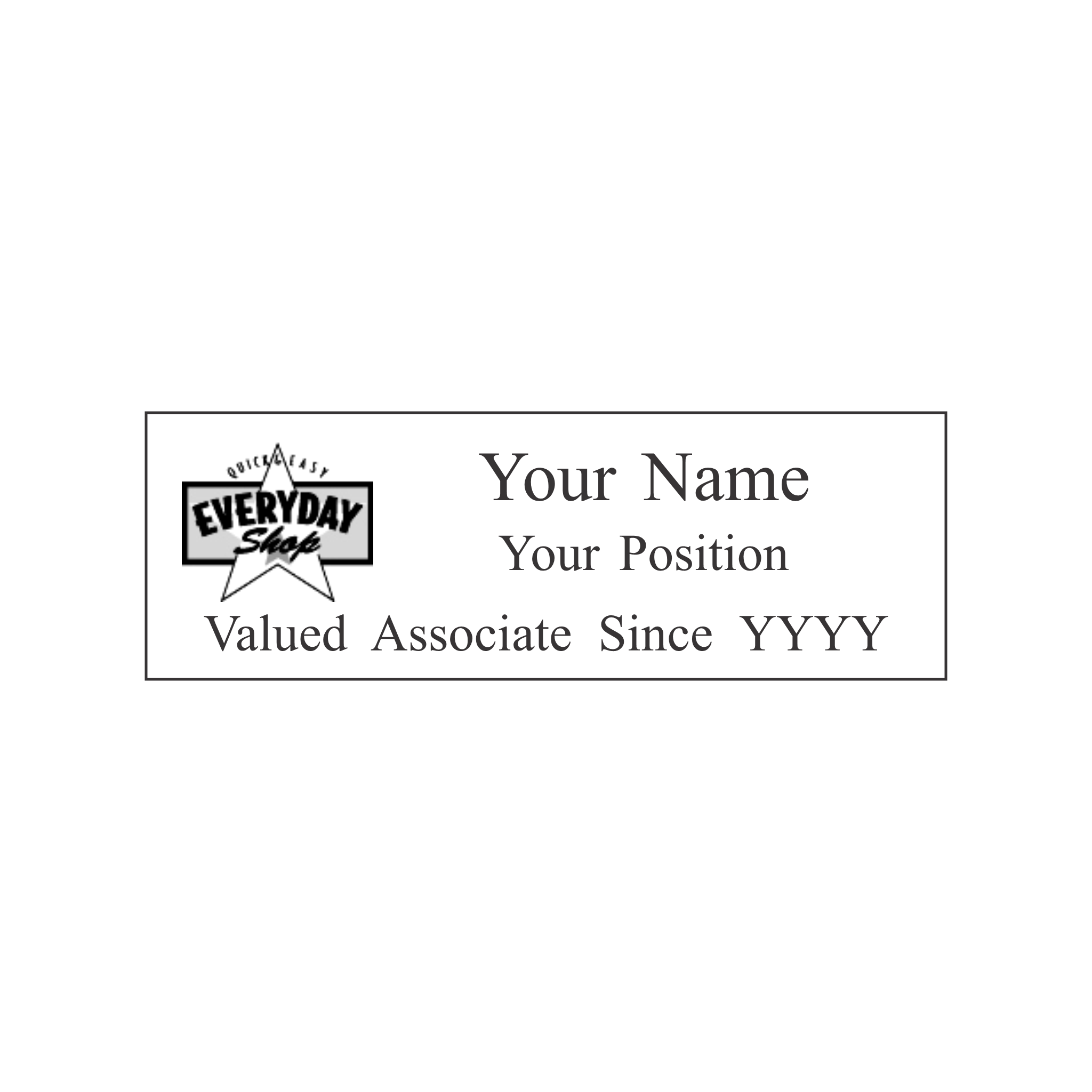 GPM Everyday Shop Badge