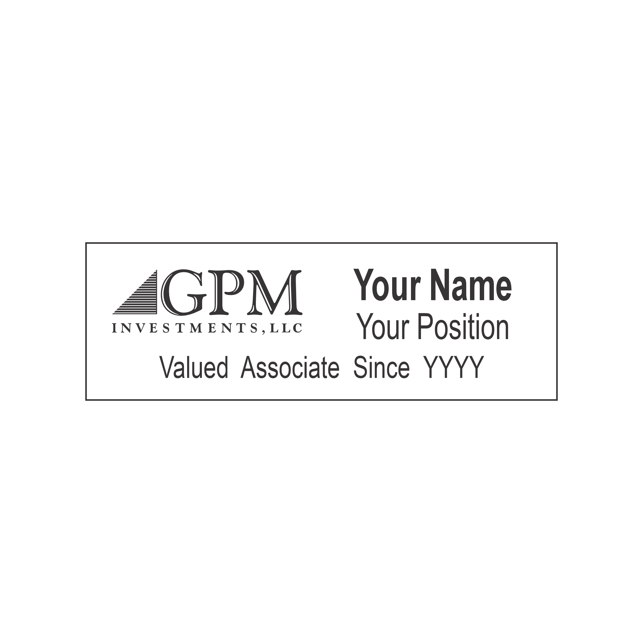 GPM GPM Investments Badge