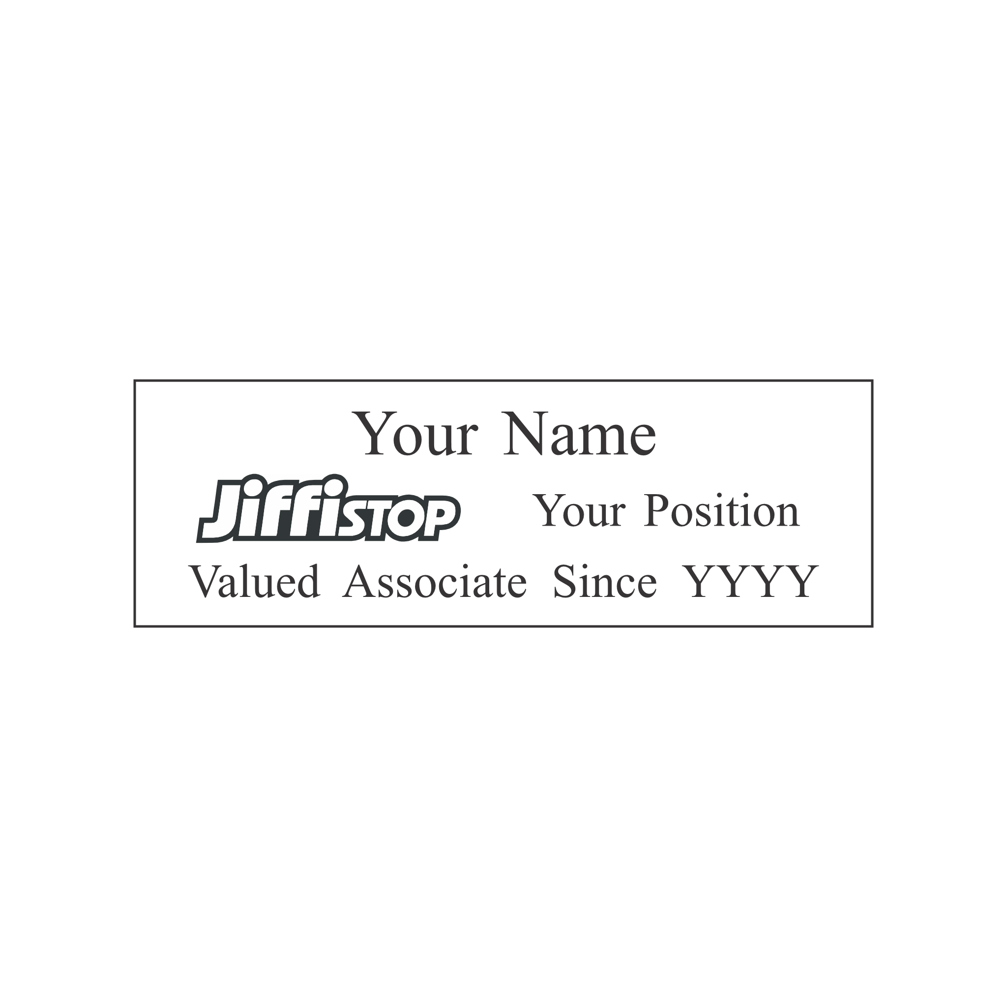 GPM JiffiStop Badge