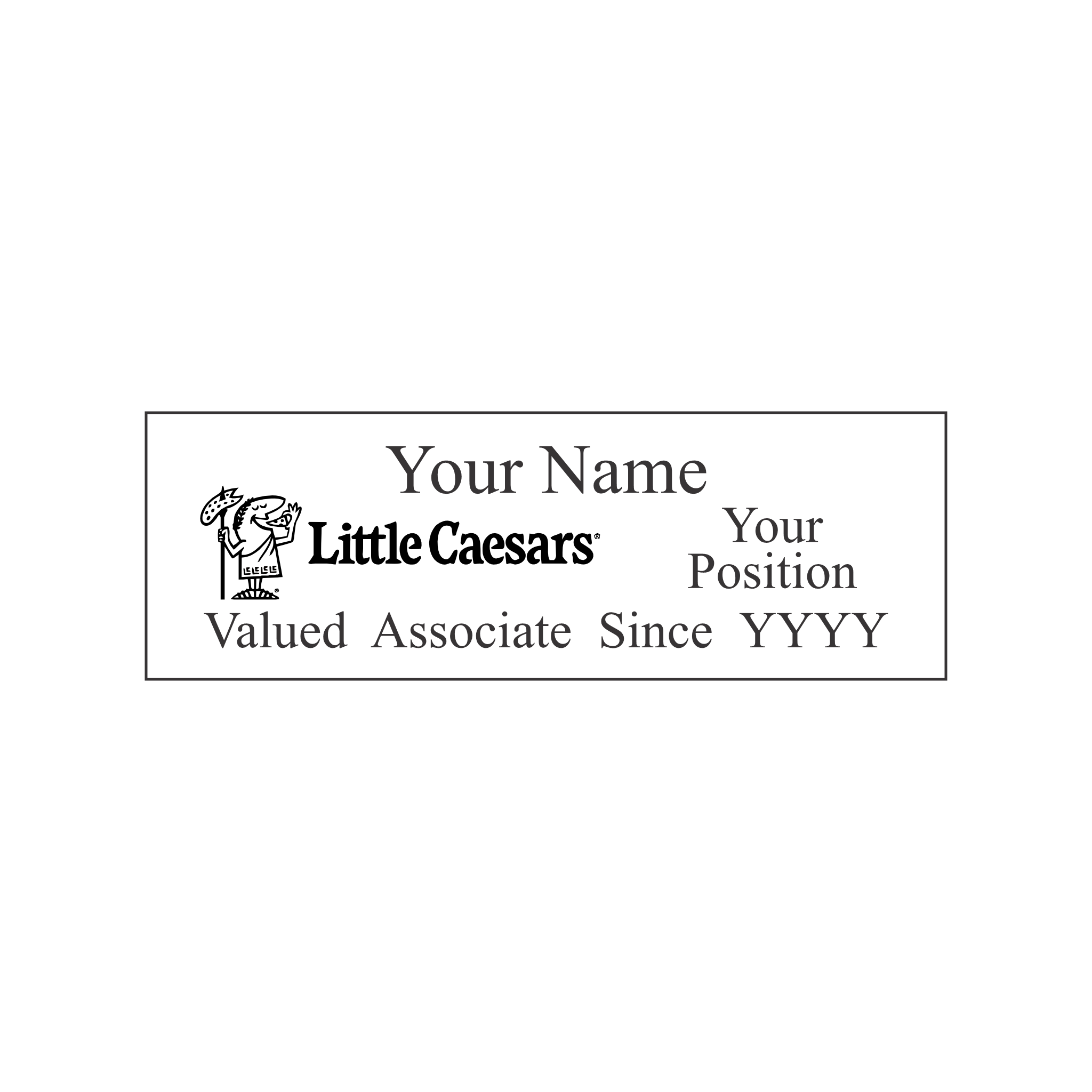 GPM Little Caesars Badge