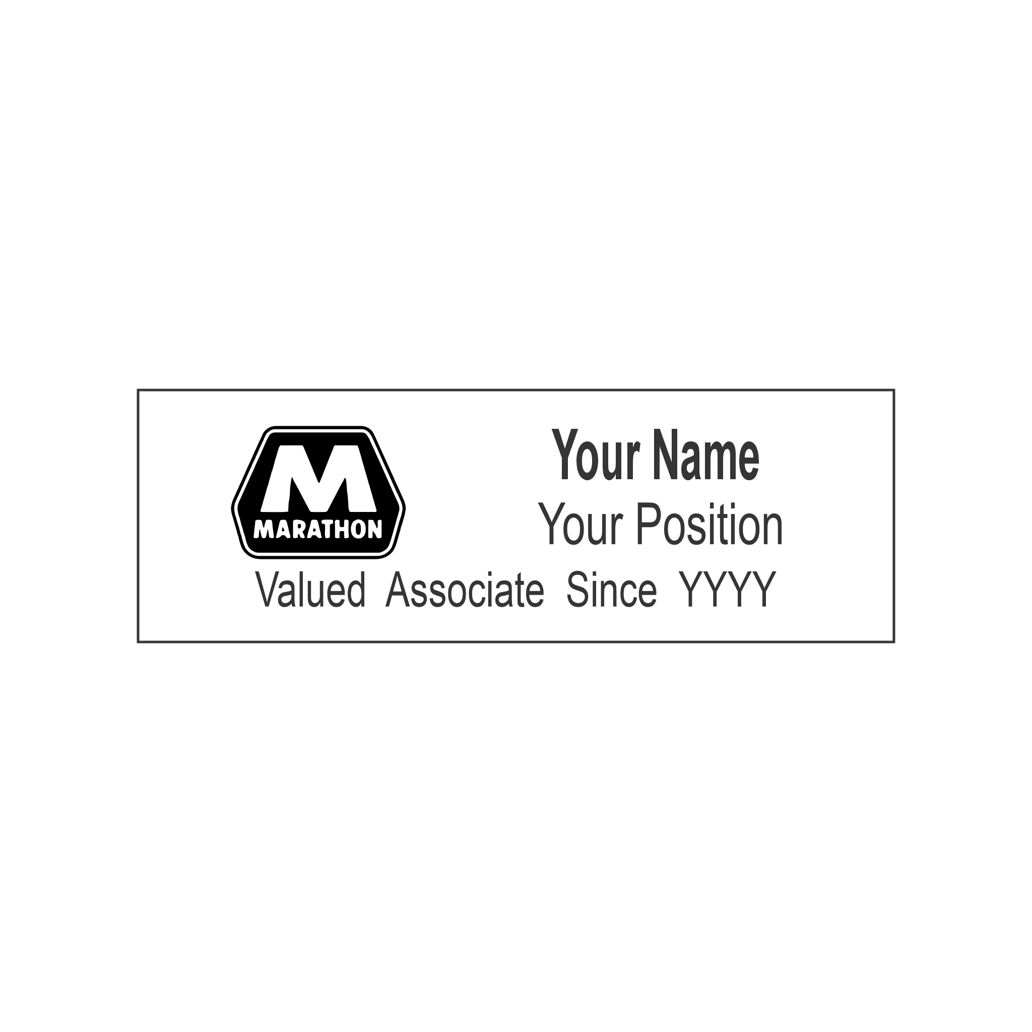 GPM Marathon Badge