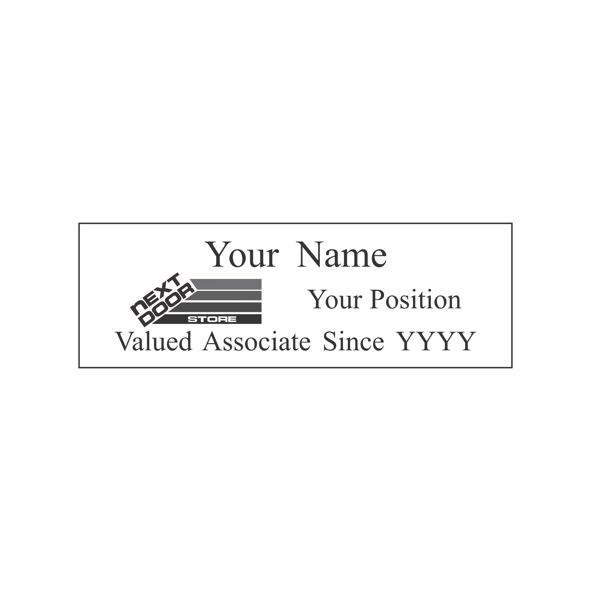 GPM Next Door Store Badge