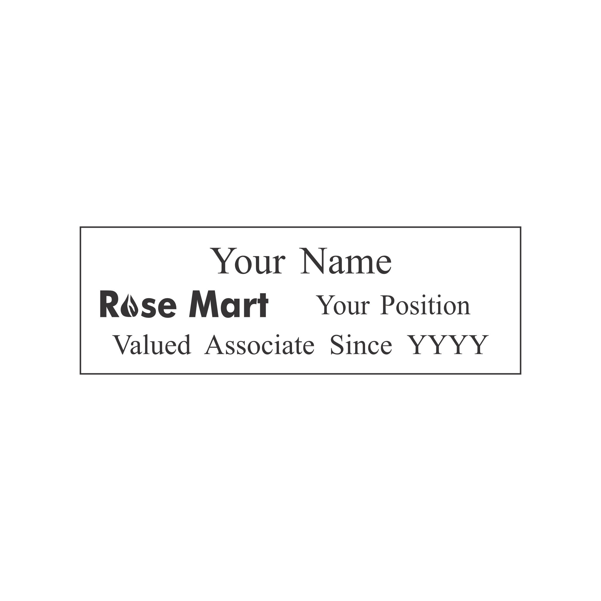 GPM Rose Mart badge