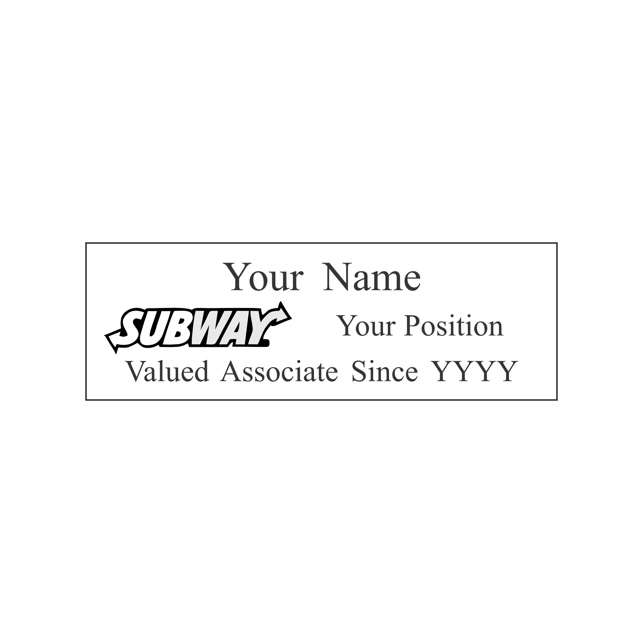 GPM Subway badge