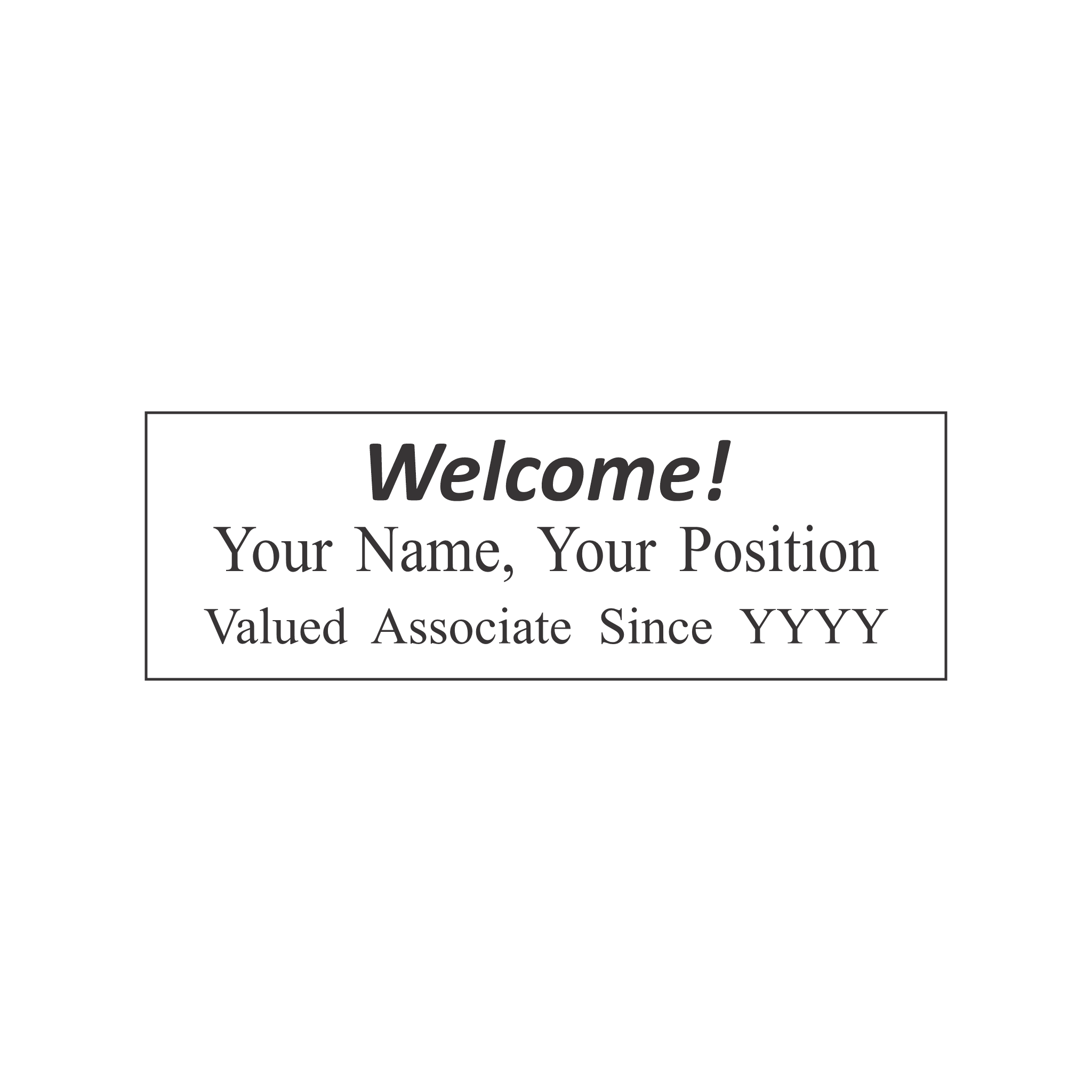 GPM Welcome! badge