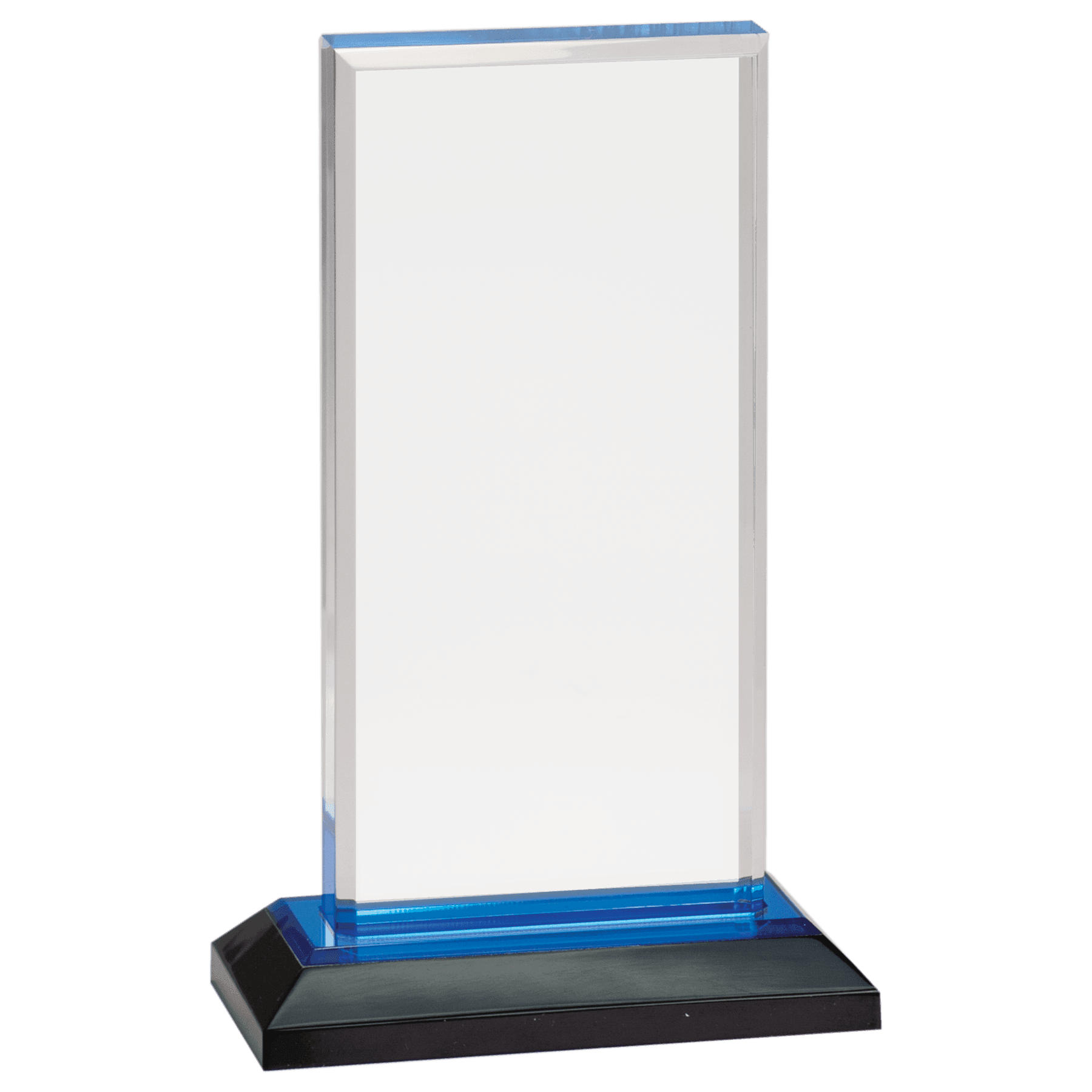 5" x 8" Blue Beveled Impress Acrylic