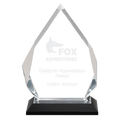 IMP303S: 5 1/4" x 8 3/4" Silver Diamond Impress Acrylic