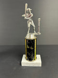 Trophy with standard topper - multiple sizes