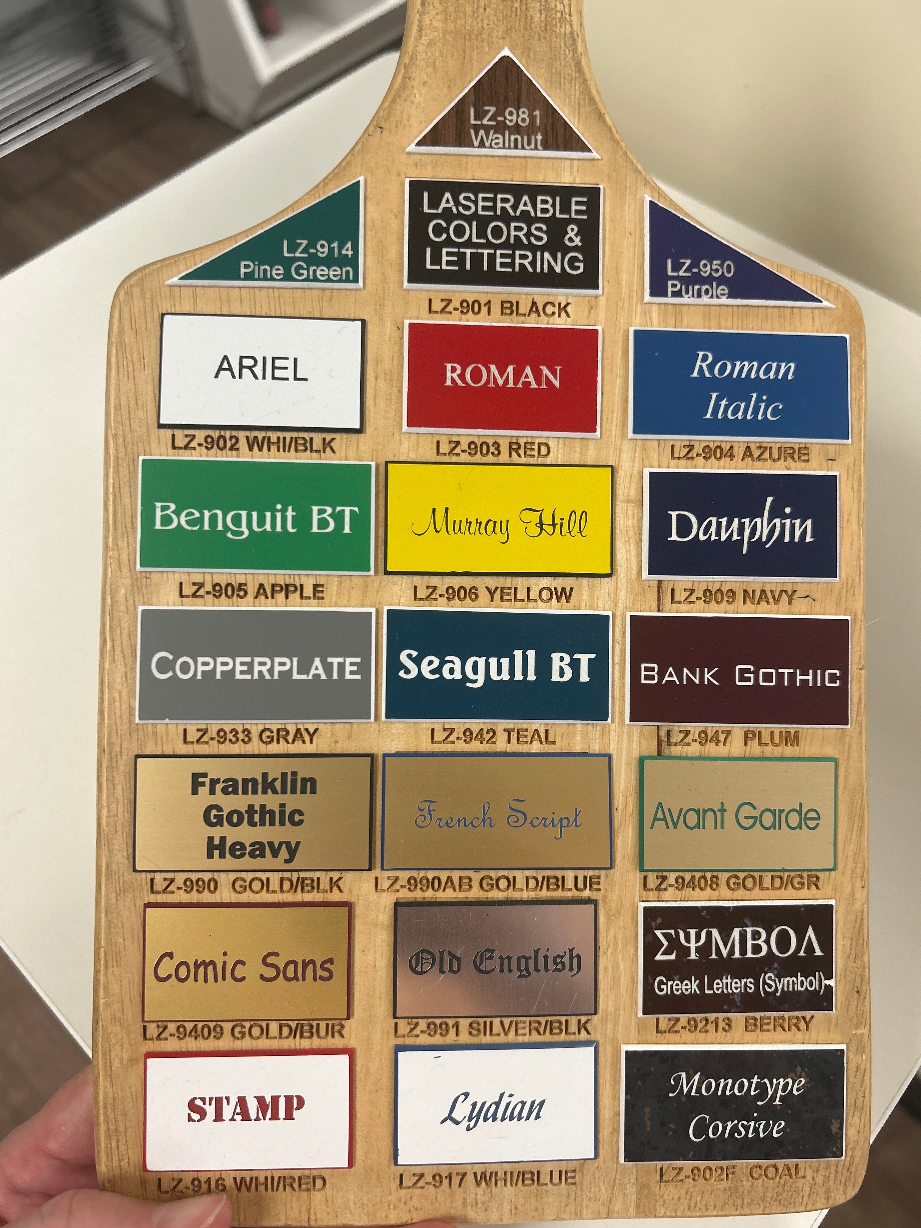 Plastic Name Badge Beveled - 1.5"x3"