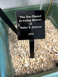4"x4" Garden Sign with Stake