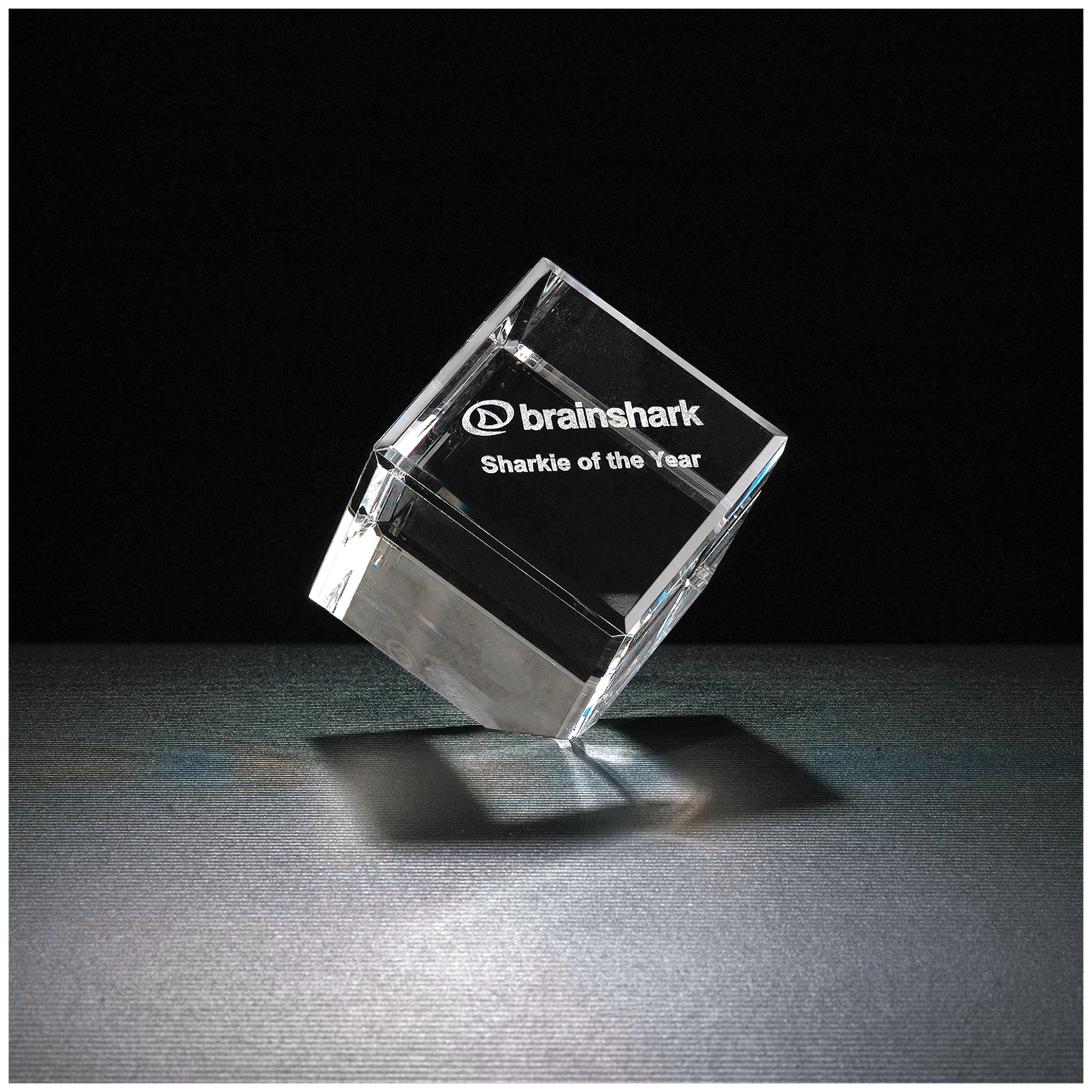 2 3/8" Cube Series, Clipped Cube Multi-Faceted Award