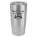 Polar Camel 20 oz. Stainless Steel Ringneck Tumbler with Logo Lid