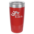 Polar Camel 20 oz. Red Ringneck Tumbler with Logo Lid