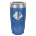 Polar Camel 20 oz. Royal Blue Ringneck Tumbler with Logo Lid