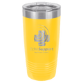 Polar Camel 20 oz. Yellow Ringneck Tumbler with Logo Lid