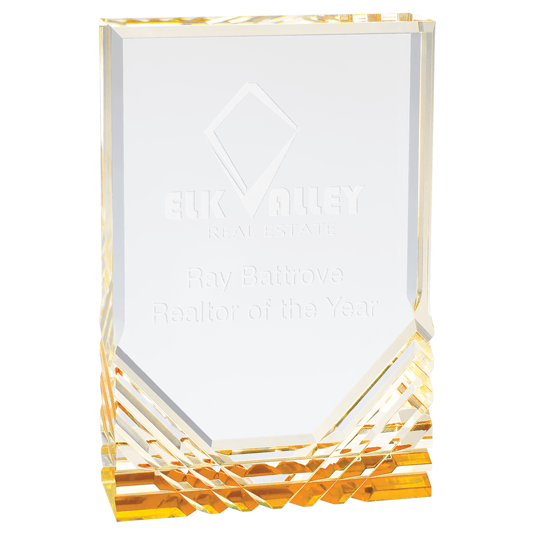 5" x 7" Gold Jewel Mirage Acrylic