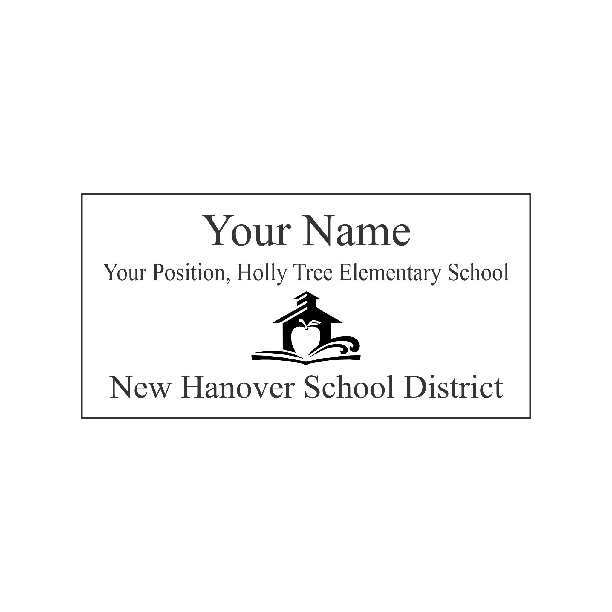 NHCS Holly Tree Elementary Badge