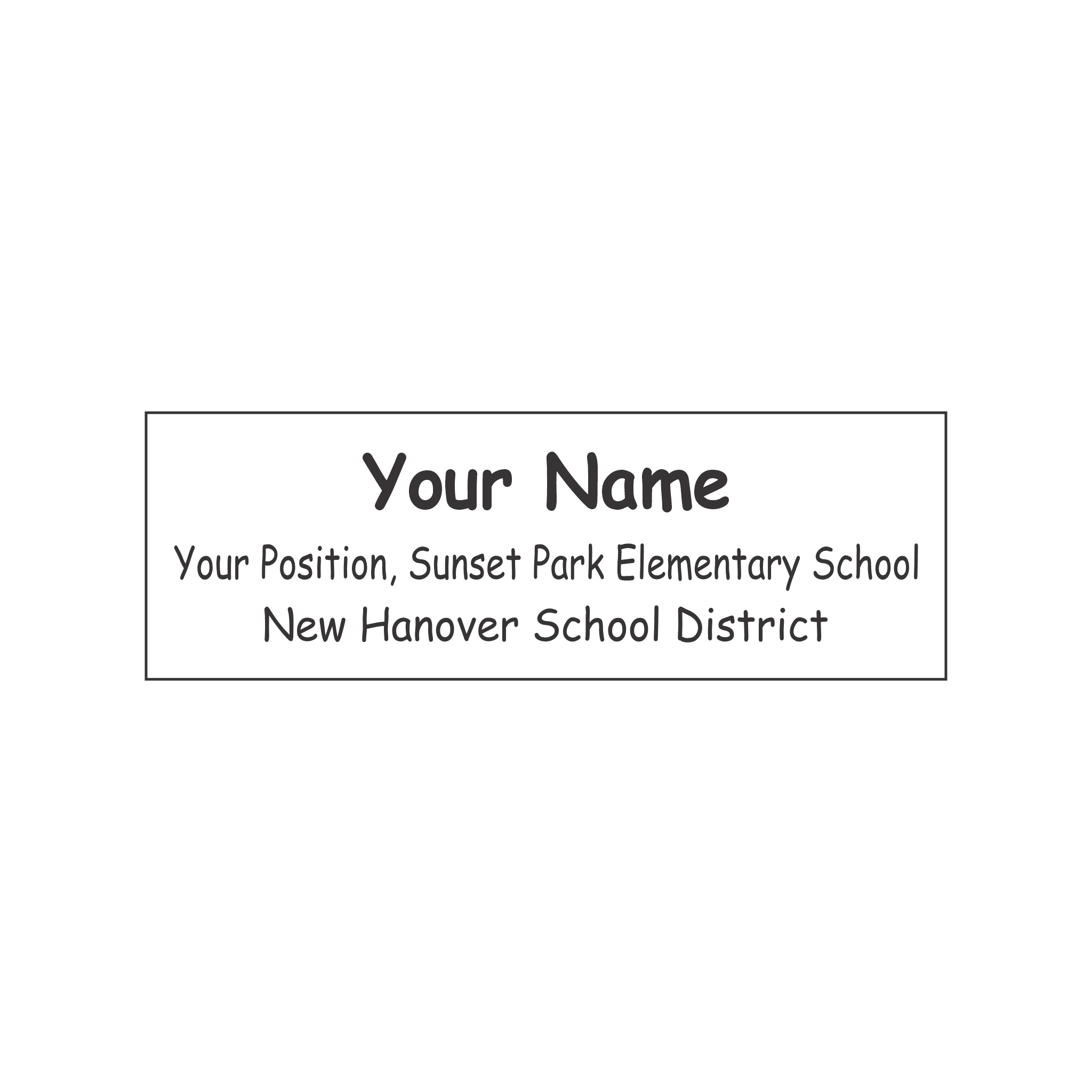 NHCS Sunset Park Elementary Badge