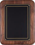 PC521E: WALNUT 9 X 12 W/ BLACK PLATE