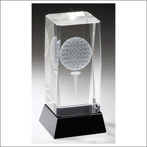 CRYSTAL GOLF WITH BLACK BASE